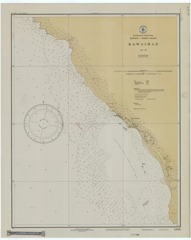 Kawaihae Chart 1932